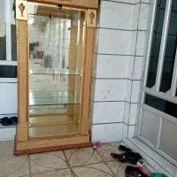 کمد درحد نو داخل تمام آینه طلایی وتابلو دیواری