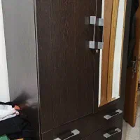 کمد لباس آینه دار با چهار کشو