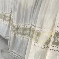 پرده جنس کتان