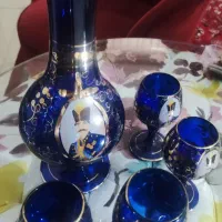 ظرف شاه عباسی آبی فیروزه ای