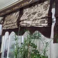 پرده رومن|پرده، رانر، رومیزی|تهران, اتحاد|دیوار
