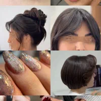 کاشت ناخن ترمیم ناخن ،اکستنشن مژه .رنگ مو