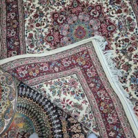 ۱تخته فرش دستبافت کر ک ابریشم|فرش|کرمانشاه, |دیوار