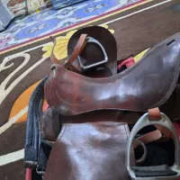 زین اسب تمام چرم|اسب و تجهیزات اسبسواری|مشگین شهر, |دیوار