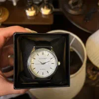 ساعت مچی لدفورت بند چرمی