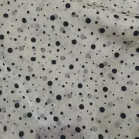 پارچه حریر شیشه طرح دار