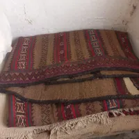 دو خورجین ویک گلیم اردی دستباف