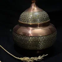 ظرف تزئینی مسی