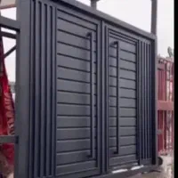 درب حیاط و باغی اهنی ‌