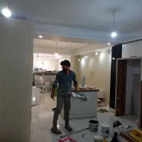 نقاشی ساختمان / نقاشی کناف /نقاشی با دستگاهای مدرن