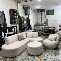 ال لوبیا.عکس کارگاهی.ساخت انواع مبل ژورنالی