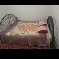 تختخواب دونفره فلزی با تشک