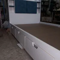 سرویسخواب تک بزرگ|تخت و سرویس خواب|پرهسر, |دیوار