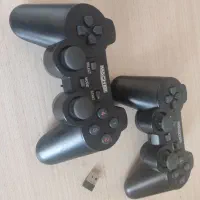 دو عدد دسته بیسیم مچر به همراه دانگل