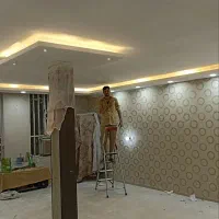 نصب واجرا کناف بارنگ وبتونه و برقکشی صفرتاصد|خدمات پیشه و مهارت|تهران, فلسطین (میدان انقلاب)|دیوار