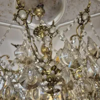 ۲ عدد لوستر برنج|لوستر و چراغ آویز|تهران, خانی آباد نو جنوبی|دیوار