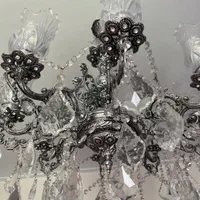 لوستر ۸شاخه برنز|لوستر و چراغ آویز|تهران, مهران (سیدخندان)|دیوار