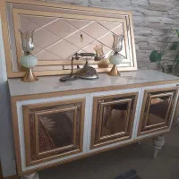 میز تی وی همره کنسول وآینده ست|بوفه، ویترین، کنسول|ملارد, |دیوار