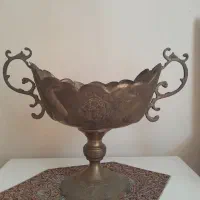 کشکول برنجی قلم کاری شده