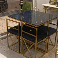 میز ناهارخوری کمجا مربع چهار نفره