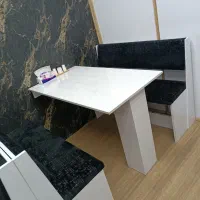 میز صندلی چوبی mdf|میز و صندلی غذاخوری|کیاشهر, |دیوار