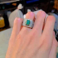 انگشتر زمرد پنجشیر|جواهرات|مشهد, وحید|دیوار