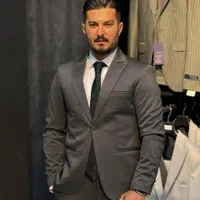 کت و شلوار بدون ژیله زغالی