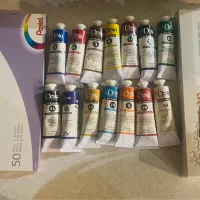 رنگ روغن ،ابرنگ مدادشمعی روغنی