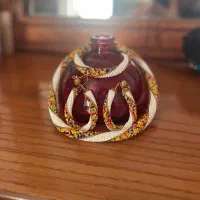 ست گردنبند و دستنبد و گوشواره