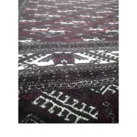 فرش دستباف ترکمنی تاج خروس