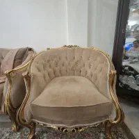 مبل استیل ست پنج نفره|مبلمان خانگی و میز عسلی|تهران, فرزانه|دیوار