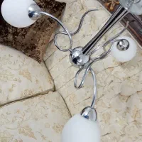 لوستر استیل مهر افروز|لوستر و چراغ آویز|مشهد, شهرآرا|دیوار