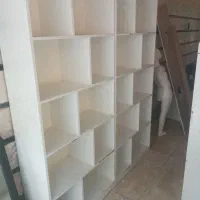 قفسه و کتابخانه|کتابخانه، شلف، قفسه‌های دیواری|قدس, شهر‌قدس|دیوار