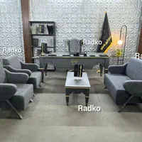 مبلمان اداری نیم ست اطلس میز پایه مثلثی (شرایطی)|مبلمان اداری|تهران, یافت آباد جنوبی|دیوار