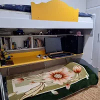 تخت دو طبقه درجه یک|تخت و سرویس خواب|شاهین‌شهر, فردوسی|دیوار