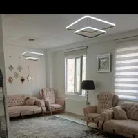 دو عدد لوستر مدرن ریموت کنترل دار|لوستر و چراغ آویز|کرمانشاه, |دیوار