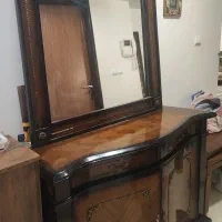 میز و آینه کنسول|بوفه، ویترین، کنسول|مشهد, فرهنگیان (شهرک غرب)|دیوار