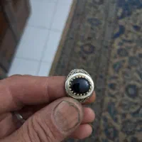 انگشتر عقیق سیاه (اونیکس)