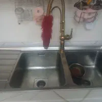 سینک ظرفشویی|آب‌چکان و نظم‌دهنده ظروف|تبریز, |دیوار