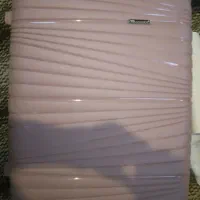 دوعدد چمدان سایز بزرگ وکوچک رنگ کالباس برند MONZA