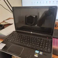 لپ تاپ hp dv6 t7000 cpu i7 ram 8 ssd500