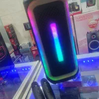 اسپیکر شارژی دو میکروفن بی سیم سوکت تایپ سی ZQ|سیستم صوتی خانگی|اصفهان, برزان|دیوار