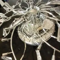 ۲ عدد لوستر سقفی|لوستر و چراغ آویز|پردیس, فاز ۲|دیوار