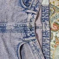 شلوار لی نیم بگ و شلوارک