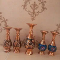 گلدان مس|صنایع دستی و سایر لوازم تزئینی|اصفهان, فردوان|دیوار