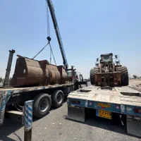 جرثقیل ۱۰ تن کفی دار بوم بلند 21متری