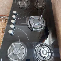 اجاق‌گاز 5شعله صفحه ای کاملن سالم