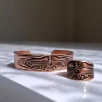 فروش دستبند و حلقه مس مردانه|جواهرات|مشهد, یاس|دیوار