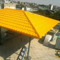 نصب ورق کرکره رنگی