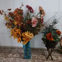 گل مصنوعی با گلدان|گل مصنوعی|زنجان, |دیوار